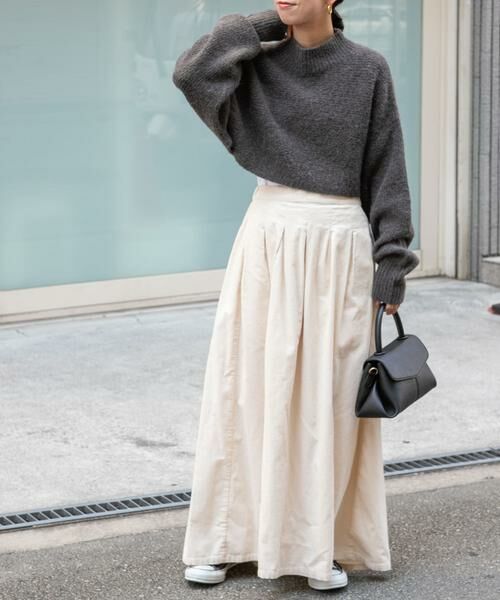 URBAN RESEARCH DOORS / アーバンリサーチ ドアーズ ニット・セーター | FORK&SPOON　アルパカ混クロップドニット | 詳細6