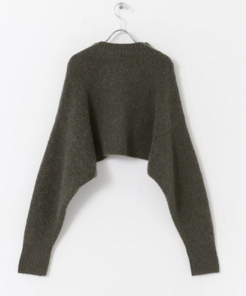 URBAN RESEARCH DOORS / アーバンリサーチ ドアーズ ニット・セーター | FORK&SPOON　アルパカ混クロップドニット | 詳細9