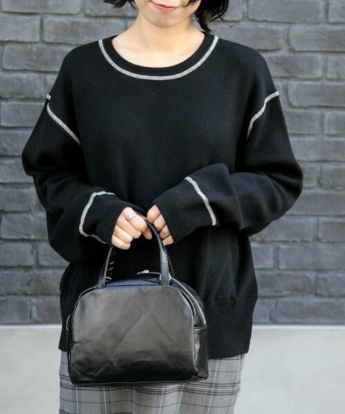 URBAN RESEARCH DOORS / アーバンリサーチ ドアーズ ニット・セーター | FORK&SPOON　バイカラーステッチニットプルオーバー | 詳細10