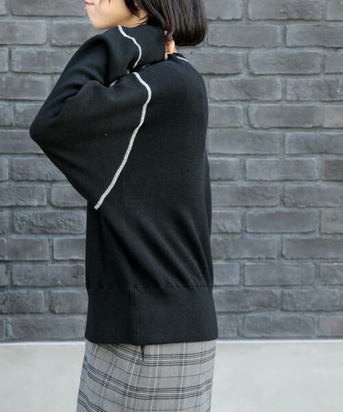 URBAN RESEARCH DOORS / アーバンリサーチ ドアーズ ニット・セーター | FORK&SPOON　バイカラーステッチニットプルオーバー | 詳細11