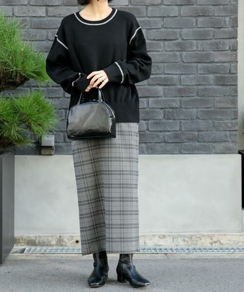 URBAN RESEARCH DOORS / アーバンリサーチ ドアーズ ニット・セーター | FORK&SPOON　バイカラーステッチニットプルオーバー | 詳細15