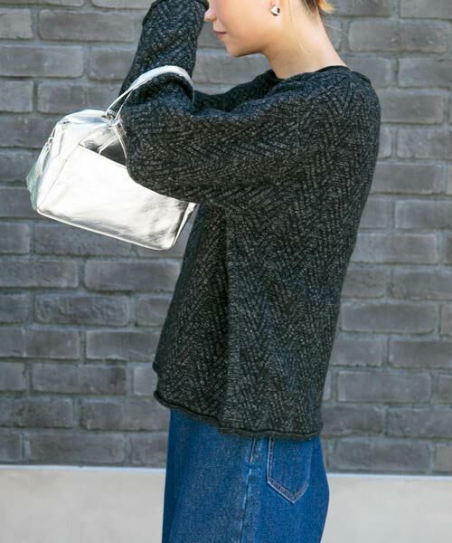 URBAN RESEARCH DOORS / アーバンリサーチ ドアーズ ニット・セーター | FORK&SPOON　ヘリンボーンニットプルオーバー | 詳細25