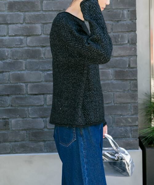 URBAN RESEARCH DOORS / アーバンリサーチ ドアーズ ニット・セーター | FORK&SPOON　ヘリンボーンニットプルオーバー | 詳細28