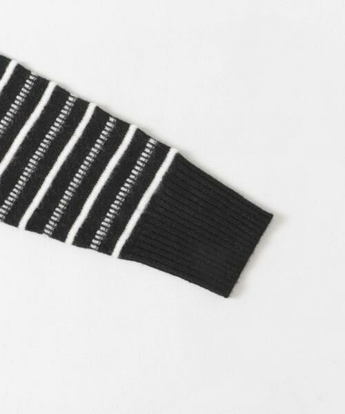 URBAN RESEARCH DOORS / アーバンリサーチ ドアーズ ニット・セーター | FORK&SPOON　変形ボーダーニットプルオーバー | 詳細15
