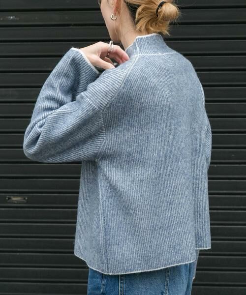 URBAN RESEARCH DOORS / アーバンリサーチ ドアーズ ニット・セーター | FORK&SPOON　両畦ストライプニット | 詳細2