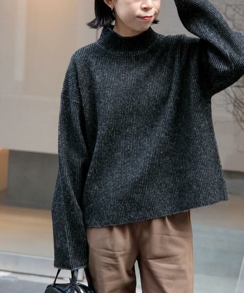 URBAN RESEARCH DOORS / アーバンリサーチ ドアーズ ニット・セーター | FORK&SPOON　両畦ストライプニット | 詳細12