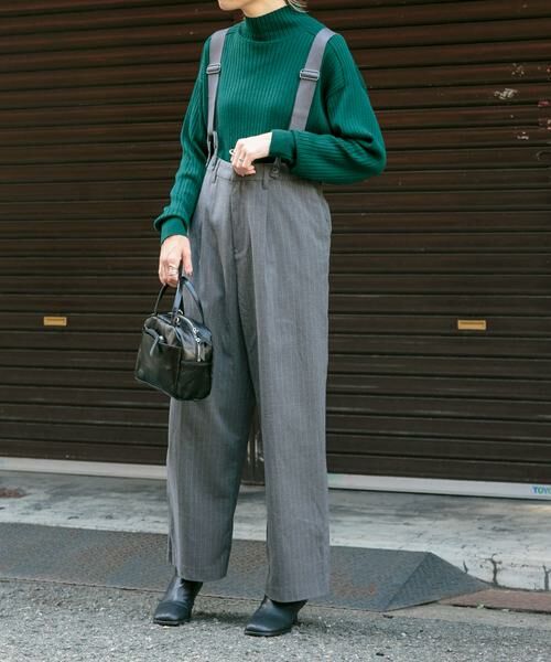 URBAN RESEARCH DOORS / アーバンリサーチ ドアーズ その他パンツ | FORK&SPOON ピンストライプサスペンダーパンツ | 詳細2