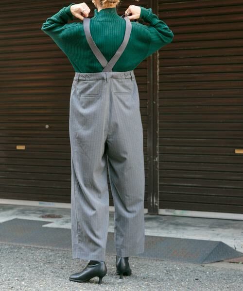 URBAN RESEARCH DOORS / アーバンリサーチ ドアーズ その他パンツ | FORK&SPOON ピンストライプサスペンダーパンツ | 詳細5
