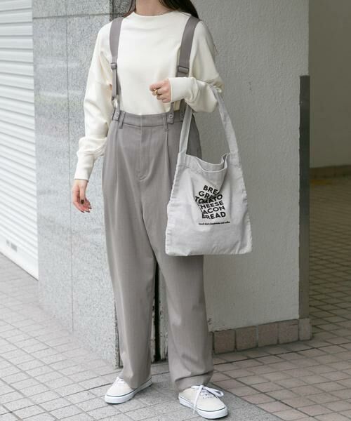 URBAN RESEARCH DOORS / アーバンリサーチ ドアーズ その他パンツ | FORK&SPOON ピンストライプサスペンダーパンツ | 詳細13