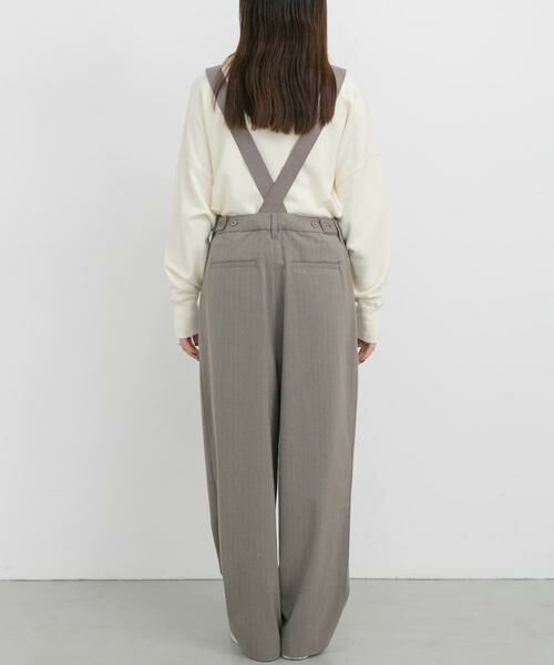 URBAN RESEARCH DOORS / アーバンリサーチ ドアーズ その他パンツ | FORK&SPOON ピンストライプサスペンダーパンツ | 詳細24