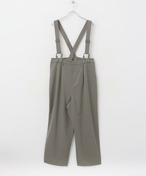 URBAN RESEARCH DOORS / アーバンリサーチ ドアーズ その他パンツ | FORK&SPOON ピンストライプサスペンダーパンツ | 詳細25