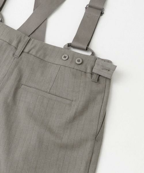 URBAN RESEARCH DOORS / アーバンリサーチ ドアーズ その他パンツ | FORK&SPOON ピンストライプサスペンダーパンツ | 詳細28