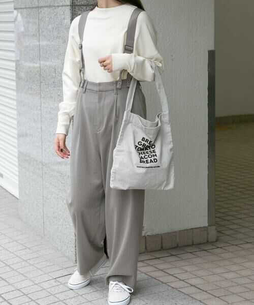 URBAN RESEARCH DOORS / アーバンリサーチ ドアーズ その他パンツ | FORK&SPOON ピンストライプサスペンダーパンツ | 詳細14