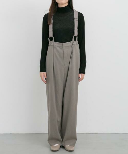 URBAN RESEARCH DOORS / アーバンリサーチ ドアーズ その他パンツ | FORK&SPOON ピンストライプサスペンダーパンツ | 詳細19