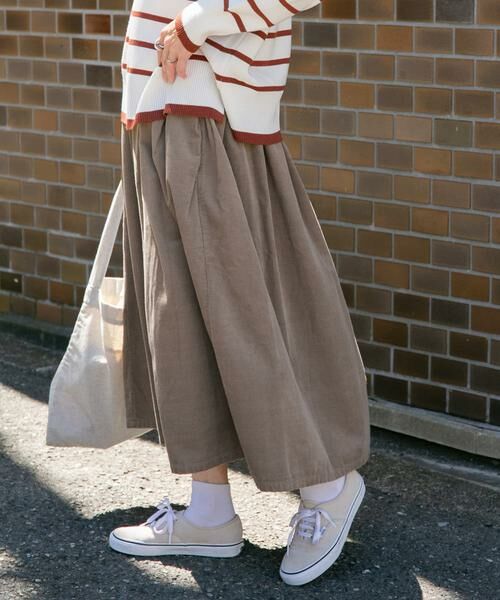 URBAN RESEARCH DOORS / アーバンリサーチ ドアーズ スカート | FORK&SPOON　コーデュロイスカート | 詳細1