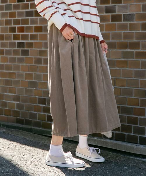 URBAN RESEARCH DOORS / アーバンリサーチ ドアーズ スカート | FORK&SPOON　コーデュロイスカート | 詳細4