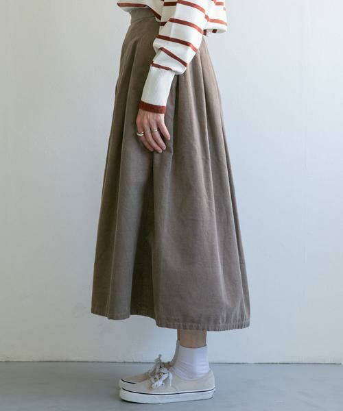URBAN RESEARCH DOORS / アーバンリサーチ ドアーズ スカート | FORK&SPOON　コーデュロイスカート | 詳細8