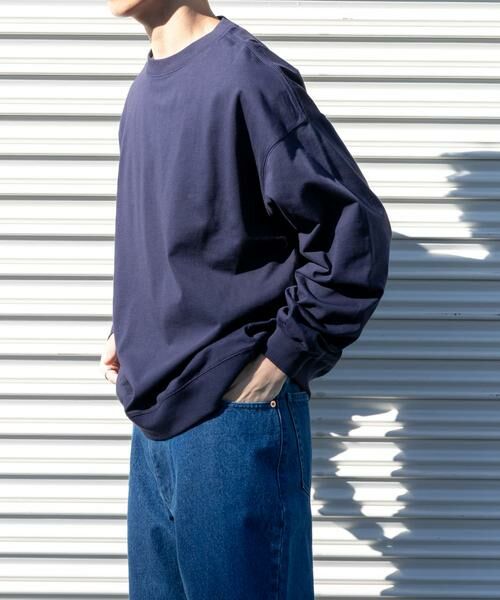 URBAN RESEARCH DOORS / アーバンリサーチ ドアーズ Tシャツ | FORK&SPOON　ハイツイストジャージーロングスリーブカットソー | 詳細2