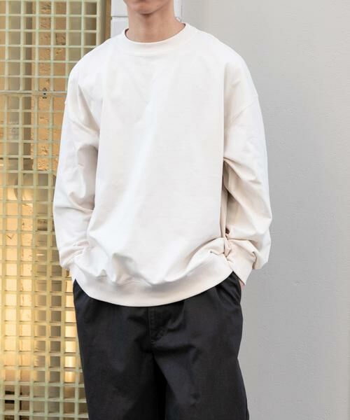 URBAN RESEARCH DOORS / アーバンリサーチ ドアーズ Tシャツ | FORK&SPOON　ハイツイストジャージーロングスリーブカットソー | 詳細11