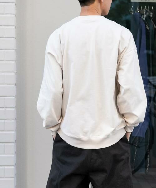 URBAN RESEARCH DOORS / アーバンリサーチ ドアーズ Tシャツ | FORK&SPOON　ハイツイストジャージーロングスリーブカットソー | 詳細13