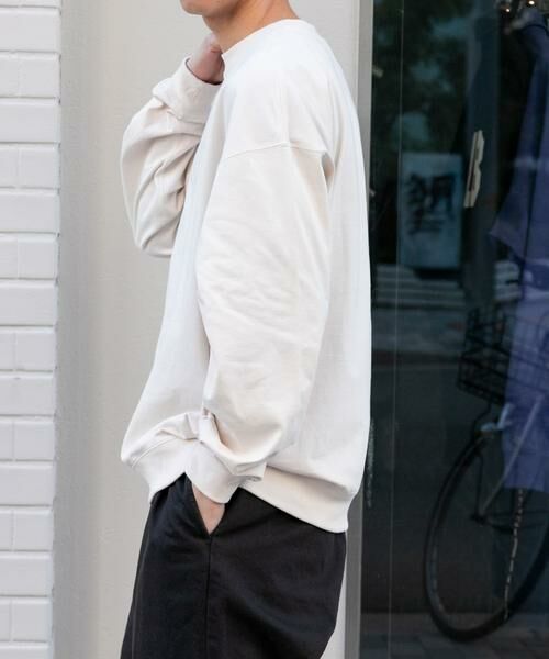 URBAN RESEARCH DOORS / アーバンリサーチ ドアーズ Tシャツ | FORK&SPOON　ハイツイストジャージーロングスリーブカットソー | 詳細14