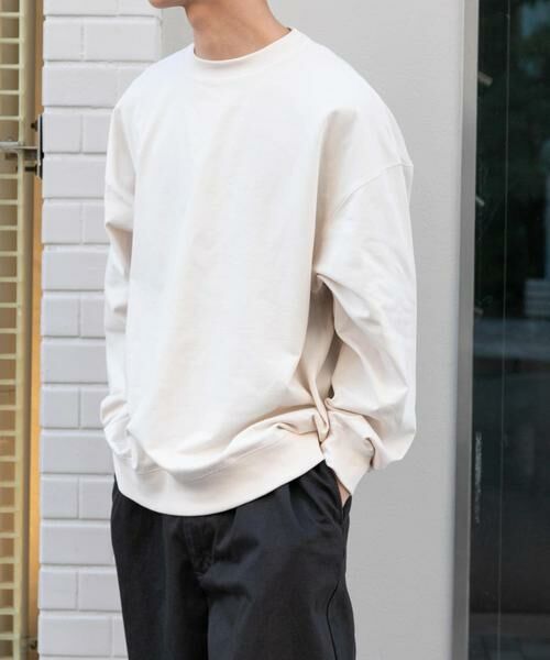 URBAN RESEARCH DOORS / アーバンリサーチ ドアーズ Tシャツ | FORK&SPOON　ハイツイストジャージーロングスリーブカットソー | 詳細15