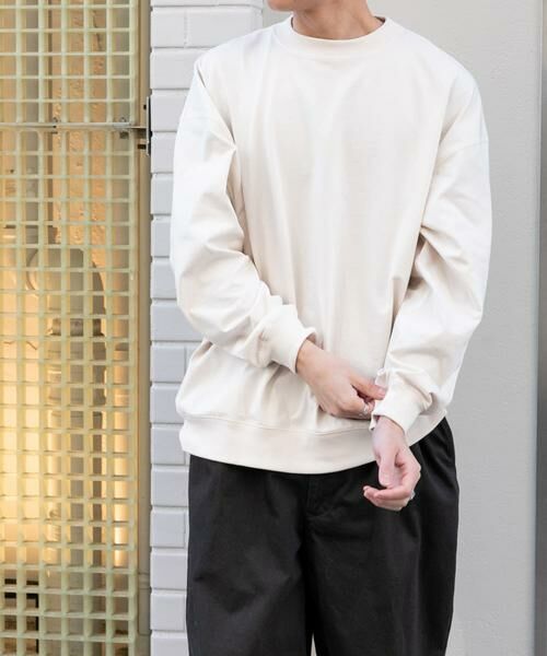 URBAN RESEARCH DOORS / アーバンリサーチ ドアーズ Tシャツ | FORK&SPOON　ハイツイストジャージーロングスリーブカットソー | 詳細16