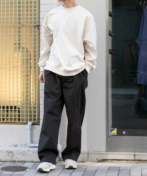 URBAN RESEARCH DOORS / アーバンリサーチ ドアーズ Tシャツ | FORK&SPOON　ハイツイストジャージーロングスリーブカットソー | 詳細17