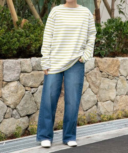 URBAN RESEARCH DOORS / アーバンリサーチ ドアーズ Tシャツ | 『ユニセックス』FORK&SPOON ボートネックボーダー | 詳細11