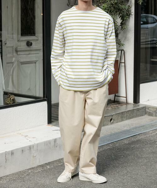 URBAN RESEARCH DOORS / アーバンリサーチ ドアーズ Tシャツ | 『ユニセックス』FORK&SPOON ボートネックボーダー | 詳細5