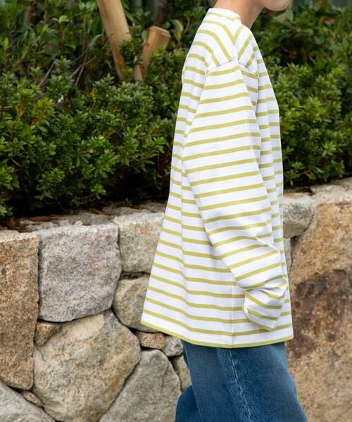 URBAN RESEARCH DOORS / アーバンリサーチ ドアーズ Tシャツ | 『ユニセックス』FORK&SPOON ボートネックボーダー | 詳細8