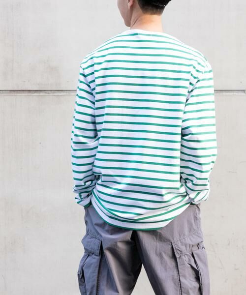 URBAN RESEARCH DOORS / アーバンリサーチ ドアーズ Tシャツ | 『ユニセックス』FORK&SPOON ボートネックボーダー | 詳細20