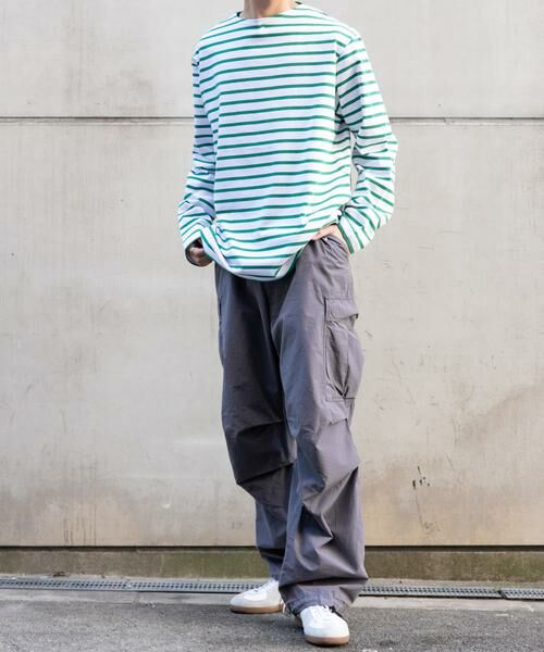 URBAN RESEARCH DOORS / アーバンリサーチ ドアーズ Tシャツ | 『ユニセックス』FORK&SPOON ボートネックボーダー | 詳細23