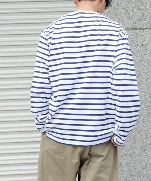 URBAN RESEARCH DOORS / アーバンリサーチ ドアーズ Tシャツ | 『ユニセックス』FORK&SPOON ボートネックボーダー | 詳細28