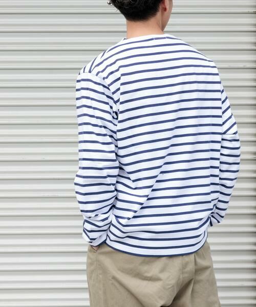 URBAN RESEARCH DOORS / アーバンリサーチ ドアーズ Tシャツ | 『ユニセックス』FORK&SPOON ボートネックボーダー | 詳細29