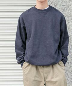 URBAN RESEARCH DOORS / アーバンリサーチ ドアーズ スウェット | FORK&SPOON　スーピマコットン混反毛クルーネックスウェット