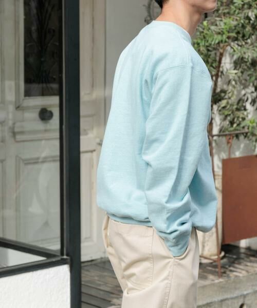 URBAN RESEARCH DOORS / アーバンリサーチ ドアーズ スウェット | FORK&SPOON　スーピマコットン混反毛クルーネックスウェット | 詳細6