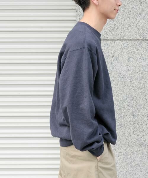 URBAN RESEARCH DOORS / アーバンリサーチ ドアーズ スウェット | FORK&SPOON　スーピマコットン混反毛クルーネックスウェット | 詳細15