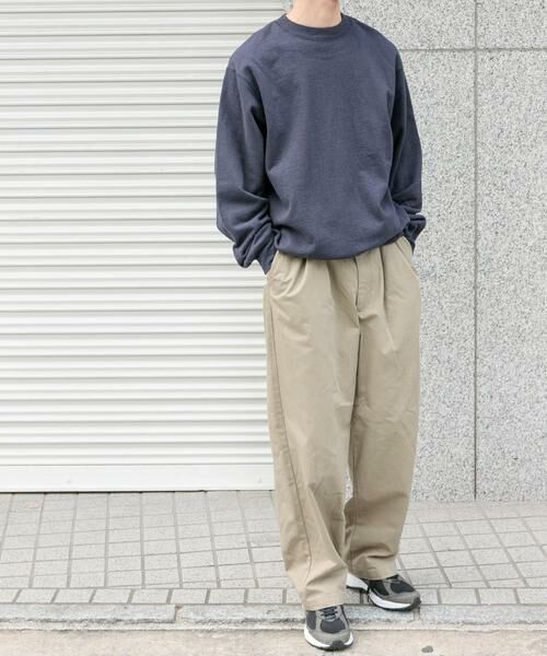 URBAN RESEARCH DOORS / アーバンリサーチ ドアーズ スウェット | FORK&SPOON　スーピマコットン混反毛クルーネックスウェット | 詳細16