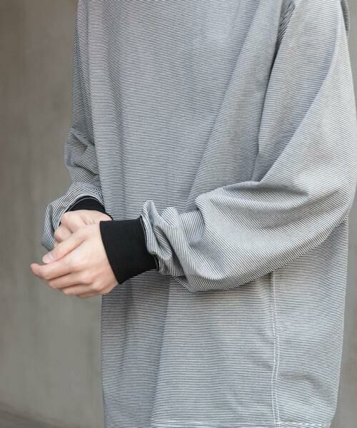 URBAN RESEARCH DOORS / アーバンリサーチ ドアーズ Tシャツ | FORK&SPOON　CAVEボーダーロングスリーブTシャツ | 詳細19