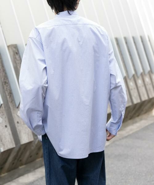 URBAN RESEARCH DOORS / アーバンリサーチ ドアーズ シャツ・ブラウス | FORK&SPOON　コットンナイロンシャツ | 詳細2