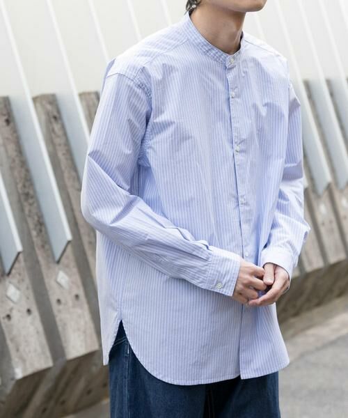 URBAN RESEARCH DOORS / アーバンリサーチ ドアーズ シャツ・ブラウス | FORK&SPOON　コットンナイロンシャツ | 詳細4