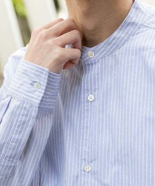 URBAN RESEARCH DOORS / アーバンリサーチ ドアーズ シャツ・ブラウス | FORK&SPOON　コットンナイロンシャツ | 詳細5