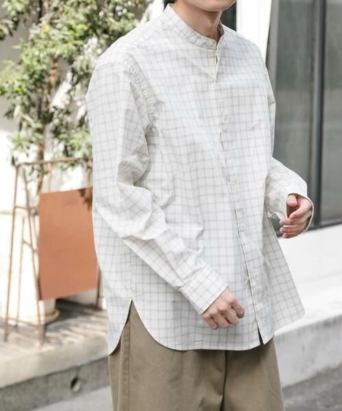 URBAN RESEARCH DOORS / アーバンリサーチ ドアーズ シャツ・ブラウス | FORK&SPOON　コットンナイロンシャツ | 詳細15