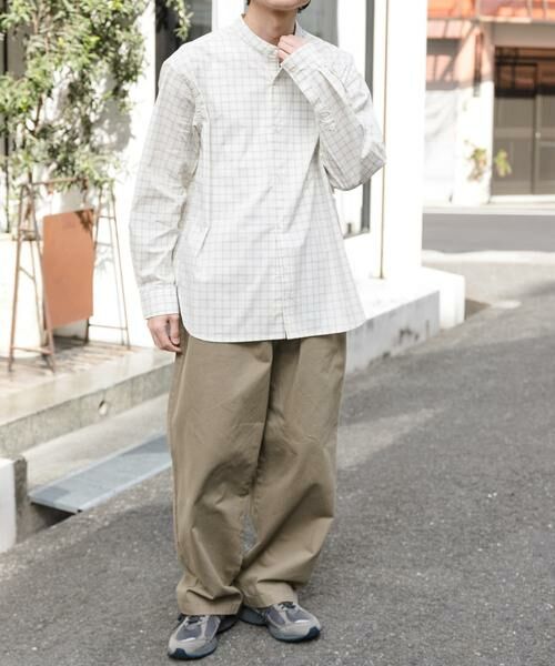 URBAN RESEARCH DOORS / アーバンリサーチ ドアーズ シャツ・ブラウス | FORK&SPOON　コットンナイロンシャツ | 詳細17