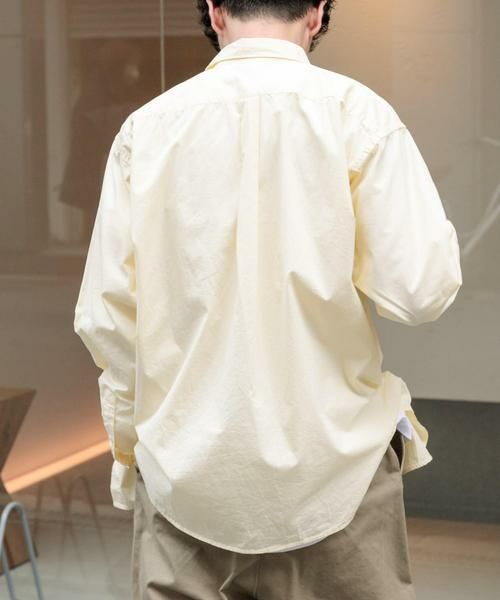 URBAN RESEARCH DOORS / アーバンリサーチ ドアーズ シャツ・ブラウス | FORK&SPOON　ガーメントダイロングスリーブシャツ | 詳細1