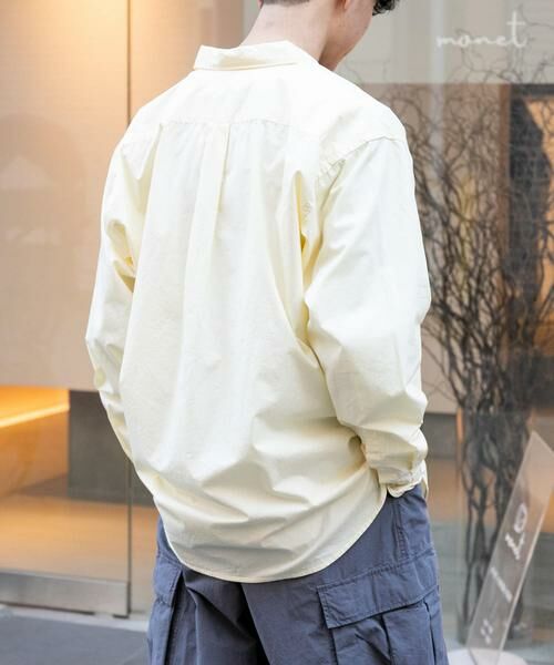 URBAN RESEARCH DOORS / アーバンリサーチ ドアーズ シャツ・ブラウス | FORK&SPOON　ガーメントダイロングスリーブシャツ | 詳細5