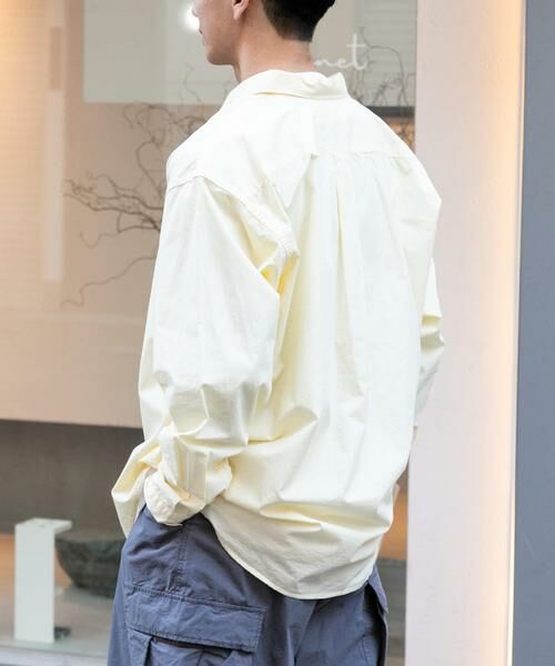 URBAN RESEARCH DOORS / アーバンリサーチ ドアーズ シャツ・ブラウス | FORK&SPOON　ガーメントダイロングスリーブシャツ | 詳細6