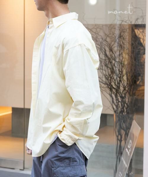 URBAN RESEARCH DOORS / アーバンリサーチ ドアーズ シャツ・ブラウス | FORK&SPOON　ガーメントダイロングスリーブシャツ | 詳細7