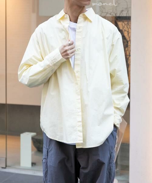 URBAN RESEARCH DOORS / アーバンリサーチ ドアーズ シャツ・ブラウス | FORK&SPOON　ガーメントダイロングスリーブシャツ | 詳細8